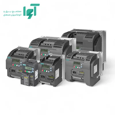 نمای مجاور مجموعه اینورتر تکفاز 2.2 کیلووات V20 زیمنس 6SL3210-5BB22-2AV0